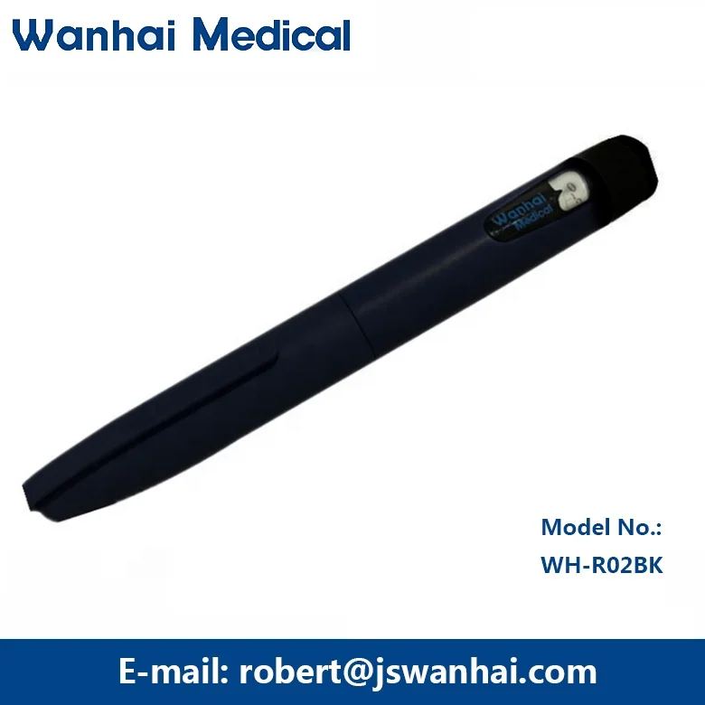 Nice price  insulin pen injector with 3ml cartridge plastic pen body dose increment 60 IU
