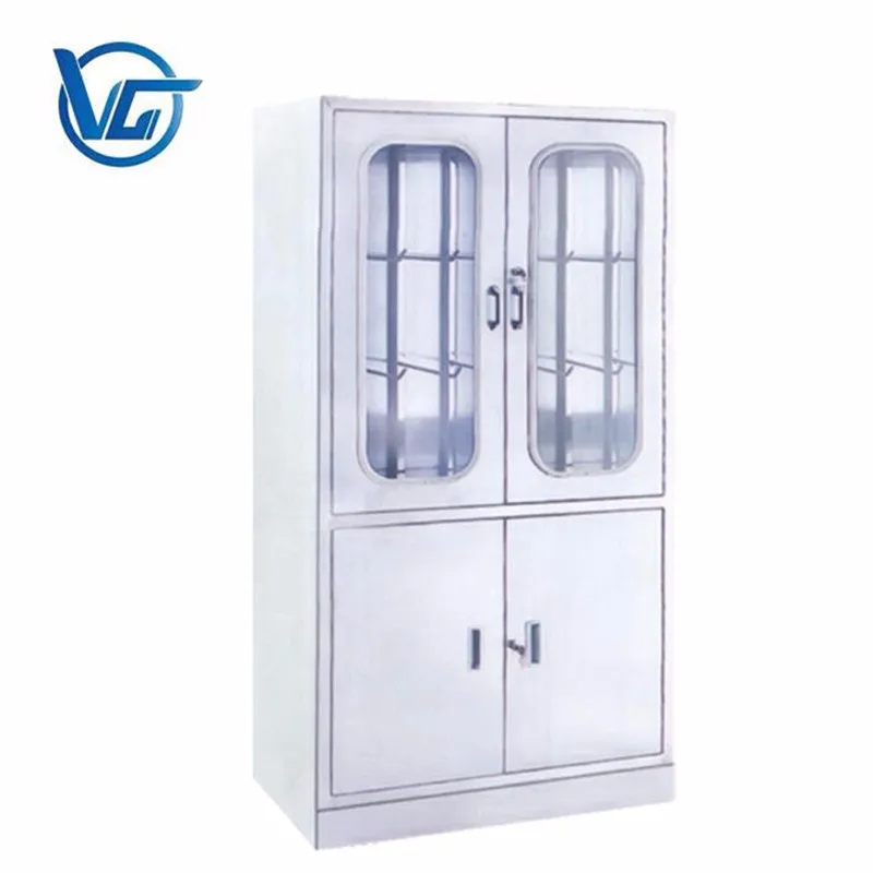 Metal Surgical Storage Locker Instruments Medical Cabinet