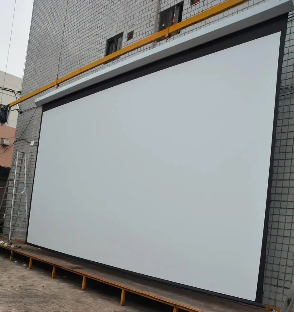 FUTURE BRAND  300inch Electric Tab Tension Projection Screen with Tubular motor