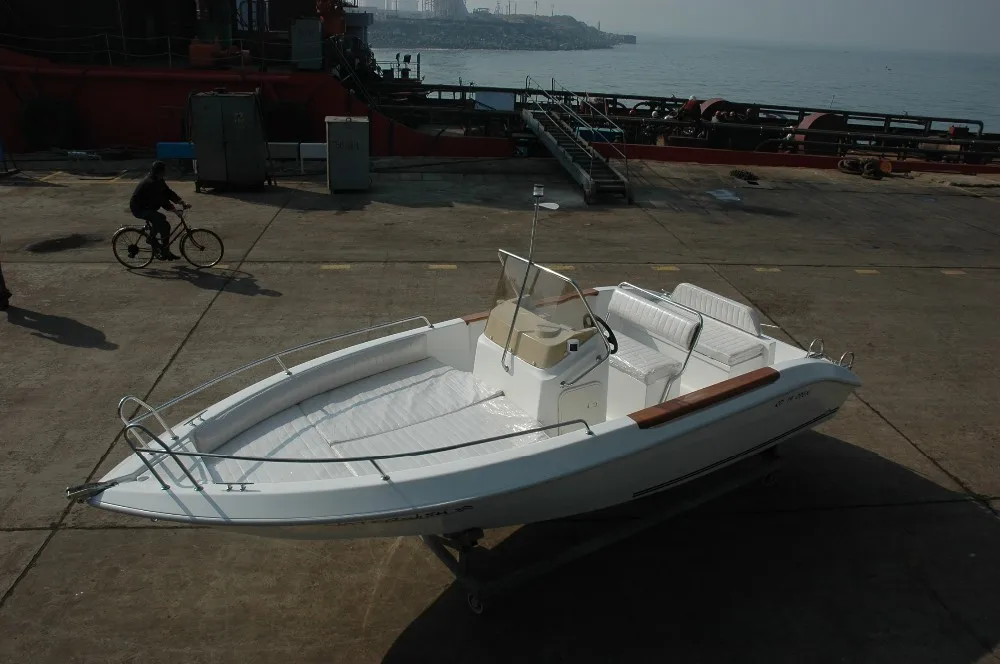 Waterwish QD 19 OPEN Fiberglass Boat With CE Certificate