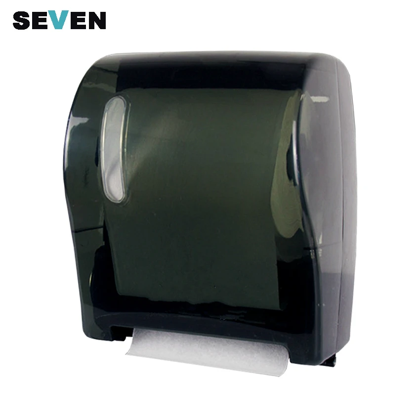 Wholesale Factory Price Newest Plastic Auto Cut Paper Towel Roll Dispenser