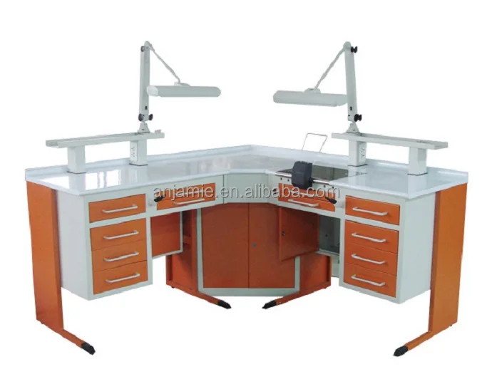 Рабочая станция для двухместных стоматологических техников