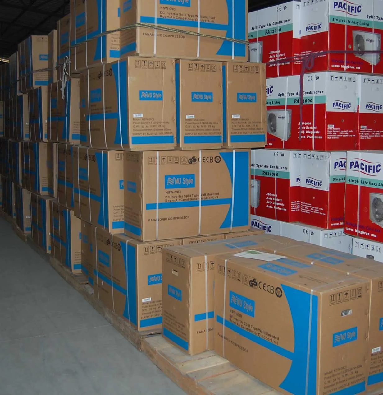 Nustyle air conditioner 9000BTU/12000BTU/18000BTU/24000BTU High wall mini split air conditioner Mirror panel, Arclic panel