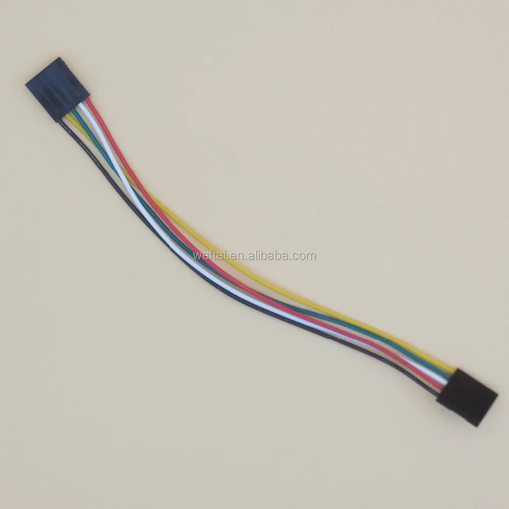 Custom 2.54mm dupont connector jumper wire cable