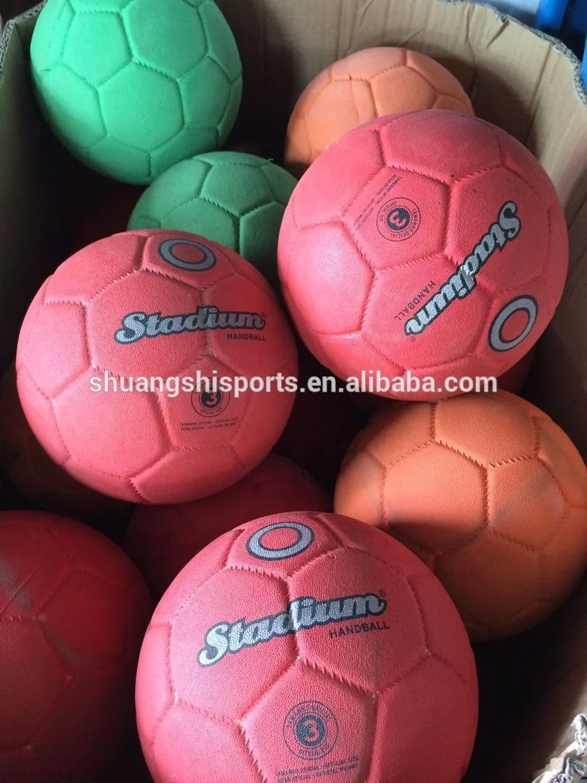 cheap custom logo rubber handball ball size 0,1,2,3