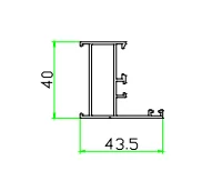 
mauritius aluminum window door profile aluminium price per kg of aluminum profile for door and window 