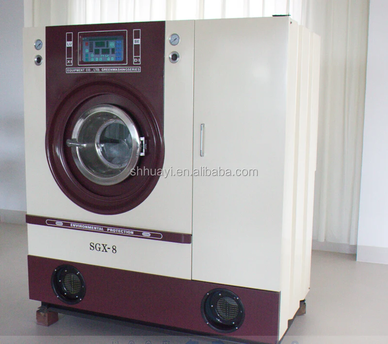 Industerial dry cleaning, laundry dry cleaning machine with closed system for sale