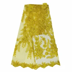 purple nigerian china soft latest guipure embroidery 3d african onion lace fabric