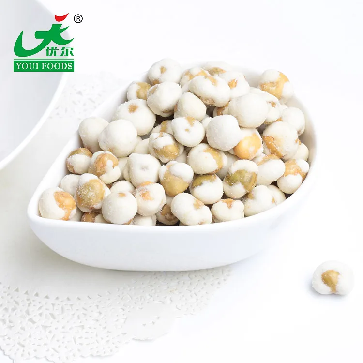 High quality  fried kosher  salted green peas snacks for sale