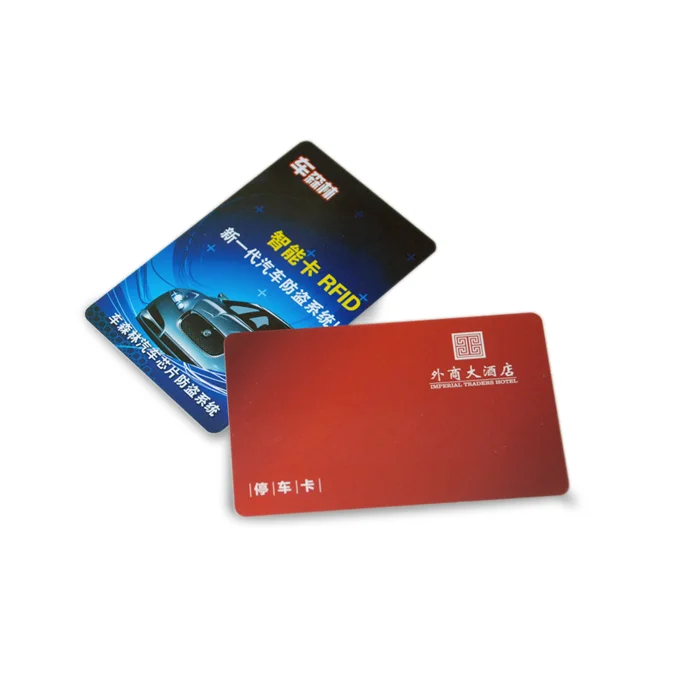 Proximity preprinted 125KHz TK4100 school cards rfid student ID