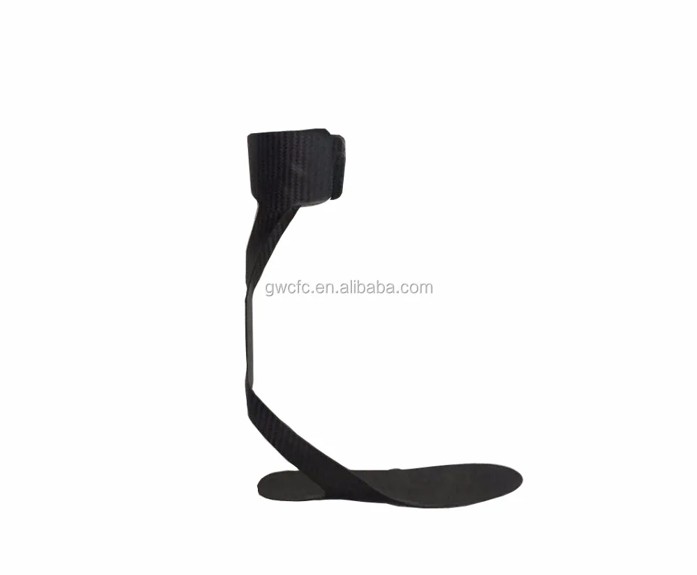 carbon fiber foot support ankle orthosis medial strut ankle brace