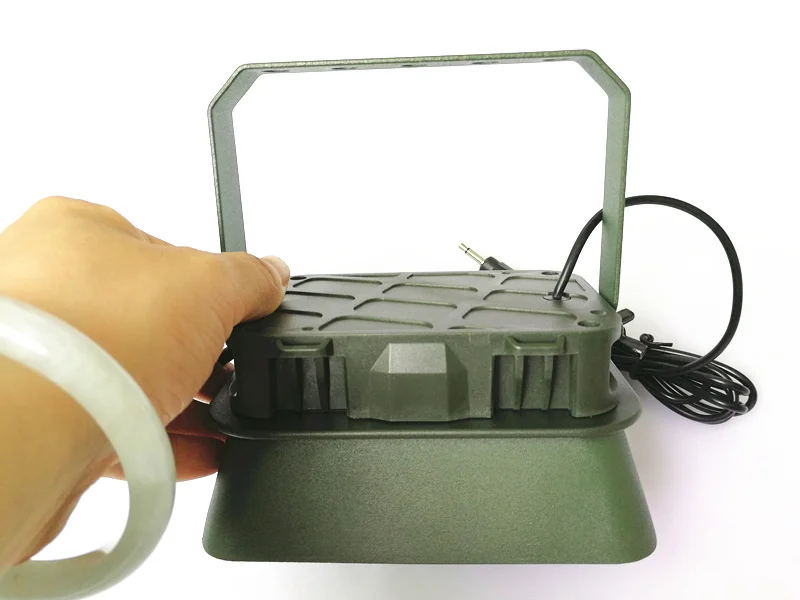 Водонепроницаемый металлический кронштейн для Открытый Охота Птица абонент mp3 громче 12V 60 Вт 160db динамик BK1221 птица абонент охотничьи динамик