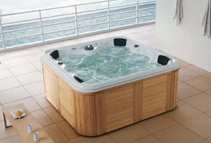 Acrylic bathtub series massage small hot tub