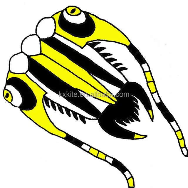 10 SQM trilobite pilot kite from the kite factory