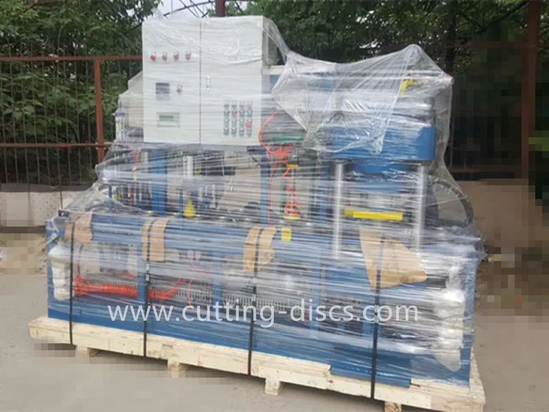 105-125mm cutting wheel grinding wheel making machine