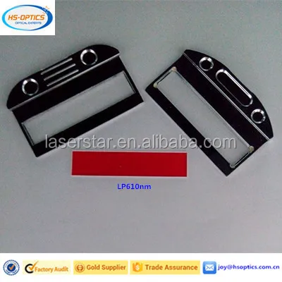 Fused silica  IPL filter 580nm 610nm 640nm 690nm for hair removal