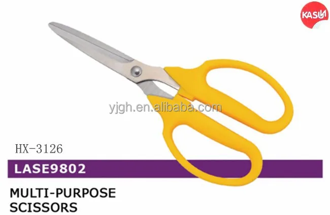 
HX-3126 safe round tip comfort handle fot big hand mutil purpose scissors bonsai tools japan 