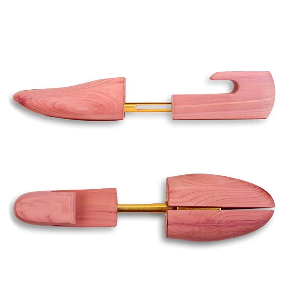 Standard Shoe Stretcher Natural Wood Beech Cedar Wooden Shoe Tree Supply