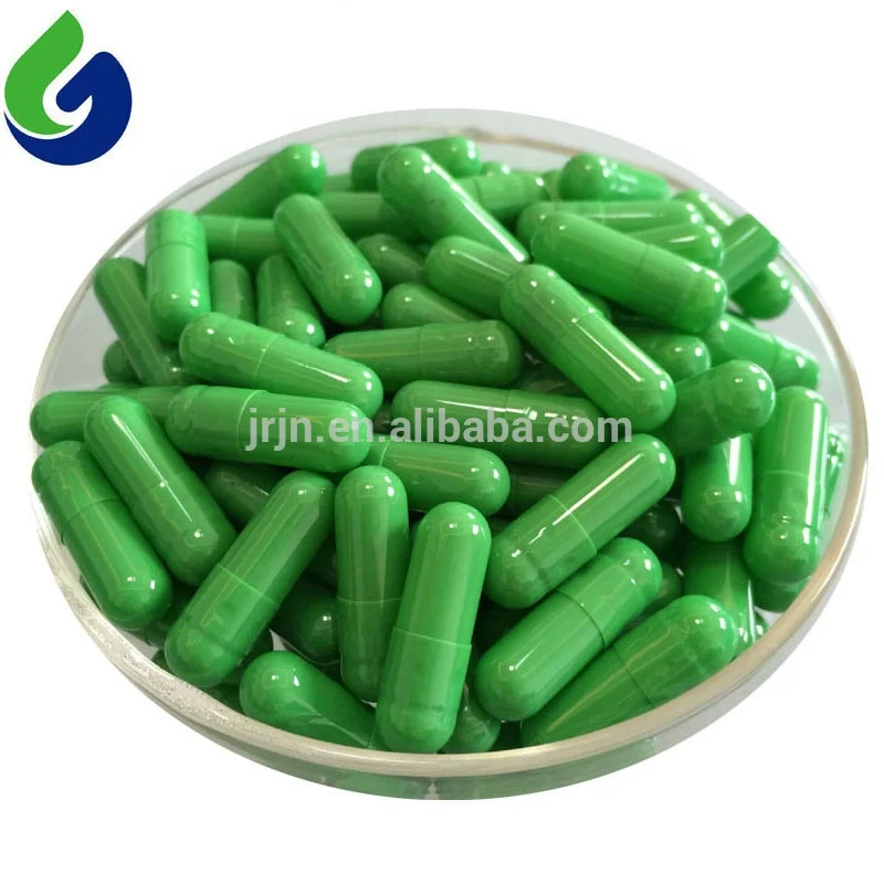 pearl golden gelatin empty capsule for health products