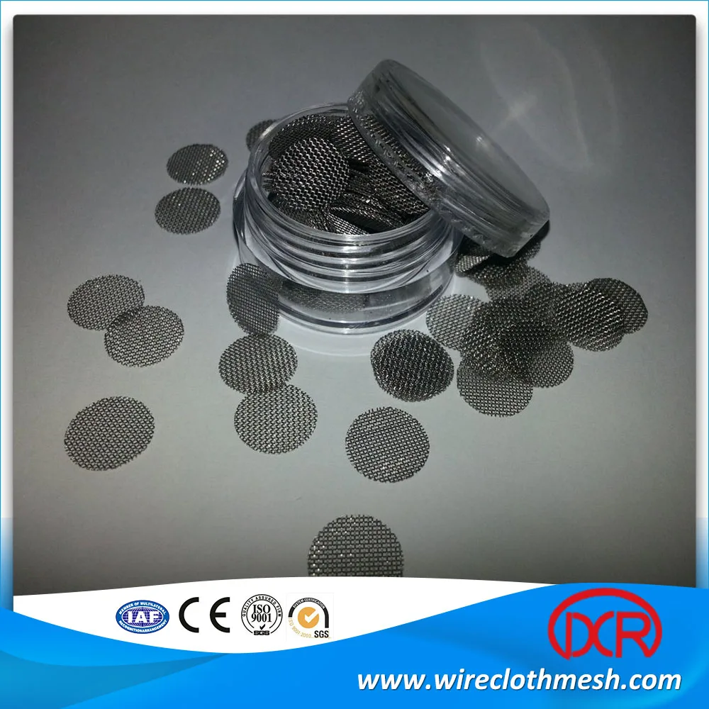 High Standard Stainless Steel Metal Smoking Tobacco Screen Pipe