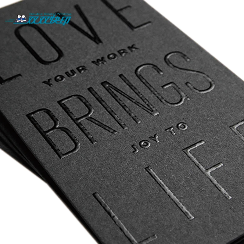 Выдвижная печать на толстых 3d именах визитных карточек