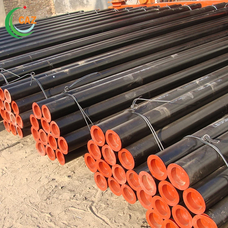 St33.2  St 35.8 St 37.0 Carbon Seamless Steel Pipe Dn80 Sch40