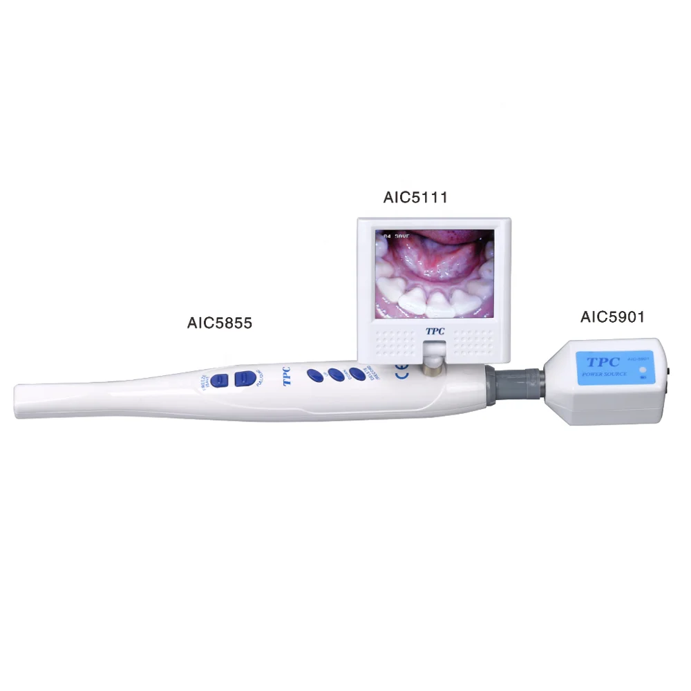 Dental Home Use Wireless Oral Endoscope Cordless Intraoral Camera System with SD Card
