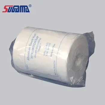 good price 11,13,17,20 thread mesh hospital medical gauze in roll medical gauze roll