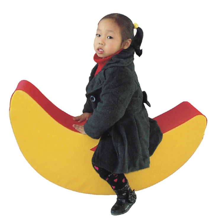 Children amusement park soft toy play merry go round candy theme playground