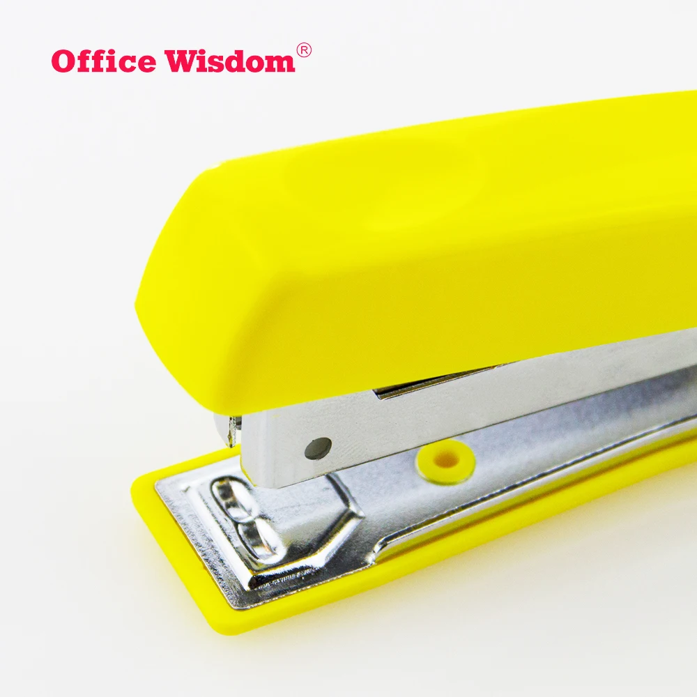Professional office stapler basic style manual plastic stapler medium sized desktop paper No. 10 stapler
