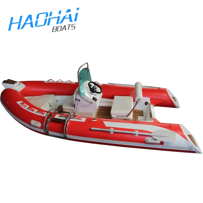 4.2 Meters Cabin Cruiser Fiberglass Open Boat with Outboard