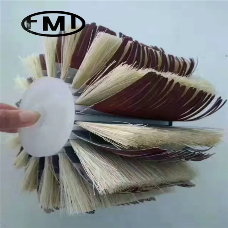 FUMAIT Customized Industrial Sanding Brush roller for Wood Polishing machine