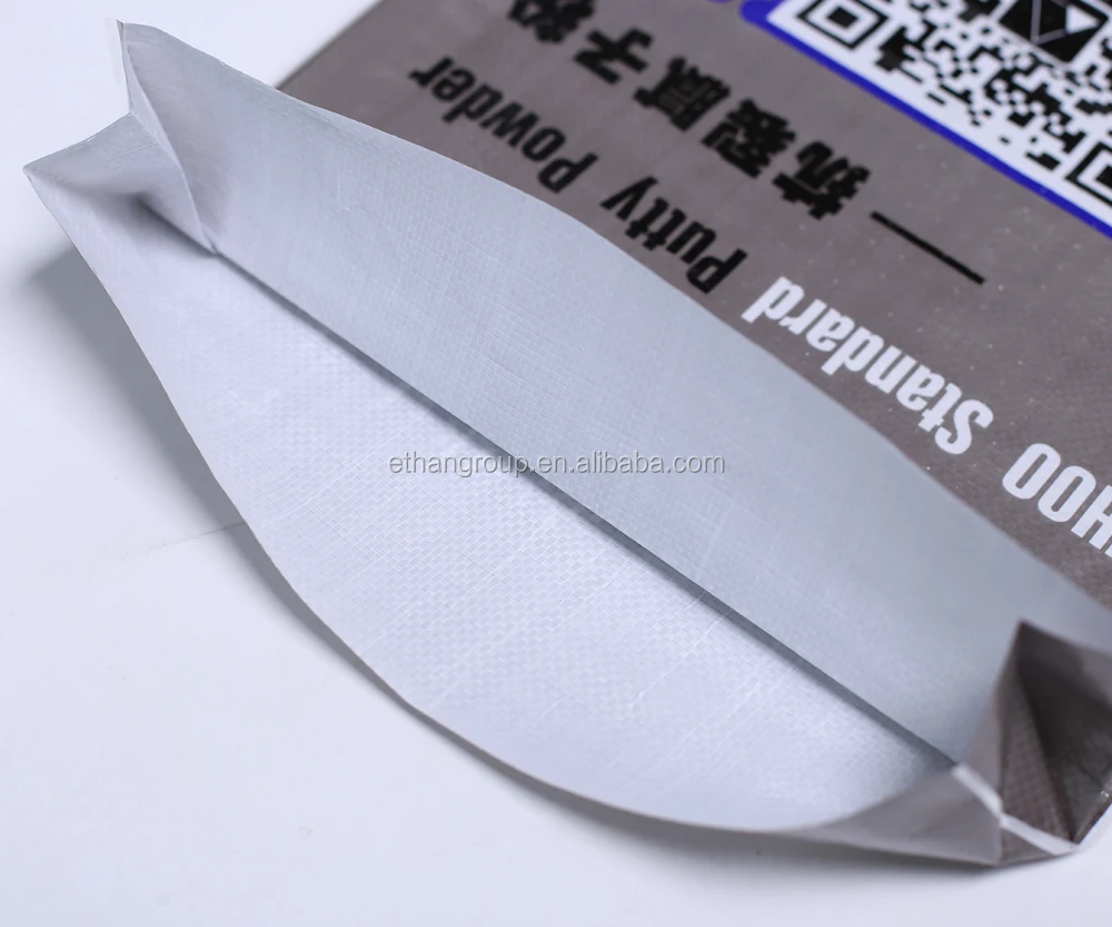 2024 5kg 25kg 50kg 50lb OPP BOPP Polypropylene laminated pp woven putty powder bags, putty powder, washing powder packaging bag