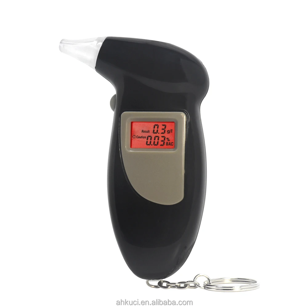 High quality LCD digital display alcohol breath tester alcohol analyzer with CE&ROHS