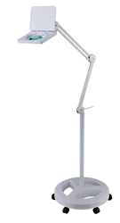 Factory customized logo beauty equipment magnifying lamp with stand