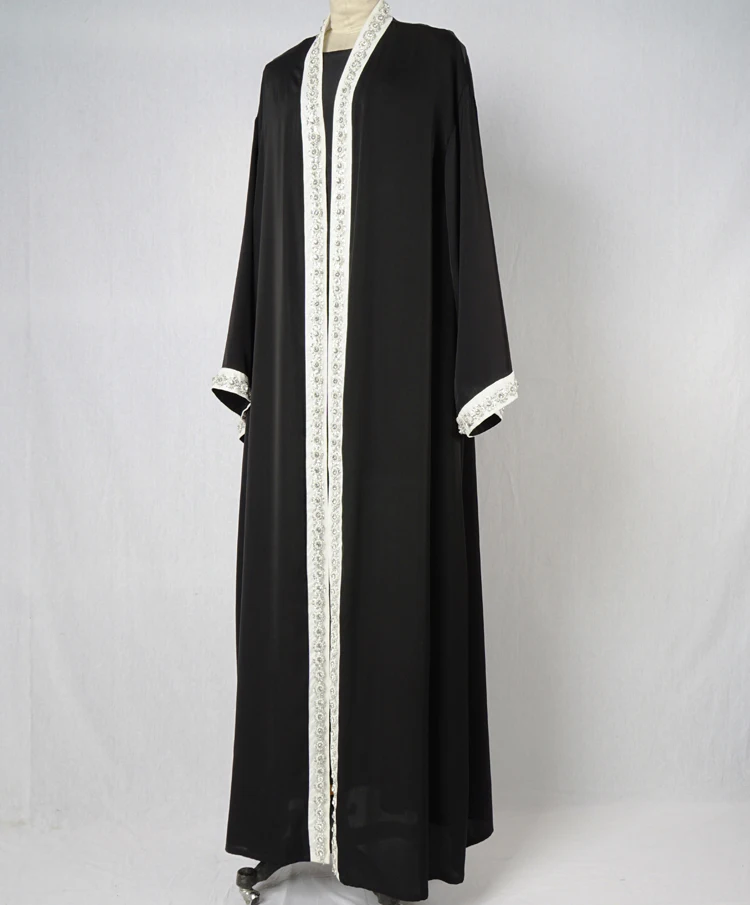 Front open latest abaya designs wholesale clothes beautiful arab women dress