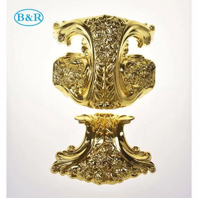 C019 lift weight funeral decoration coffin fittings casket  plastic corner