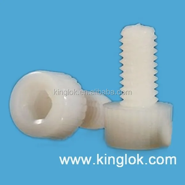 MCP-4-35-PEEK PEEK Pan Head Screw head screws PEEK Plastic Lead Screws