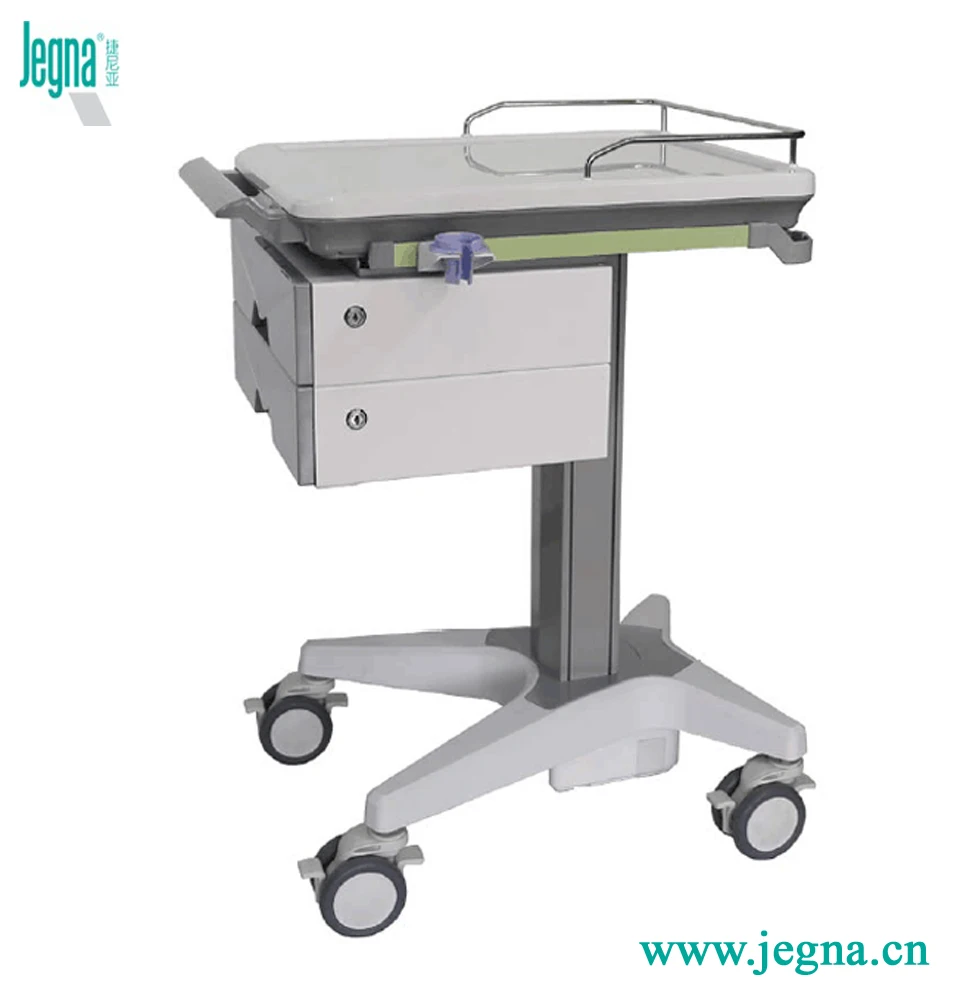 Больничная серая тележка для лекарств с низким минимальным заказом