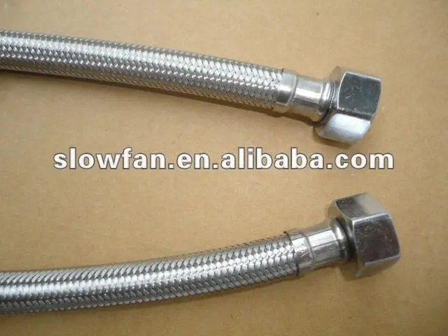 
Stainless steel wire or Aluminum wire flexible braided hose 