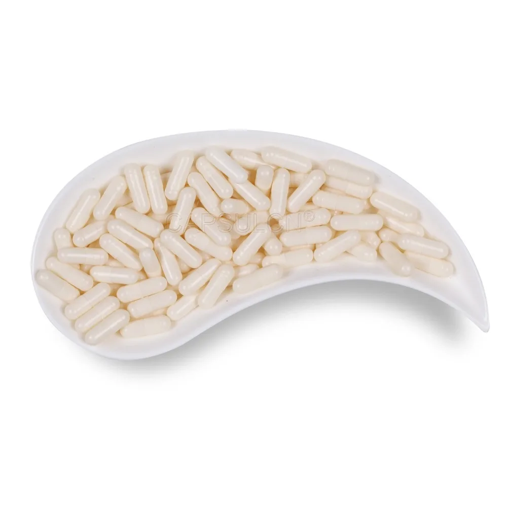 Size 3 White Halal Capsules