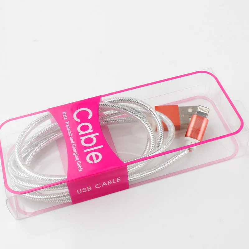 Wholesale pvc material electronic usb cable line packaging
