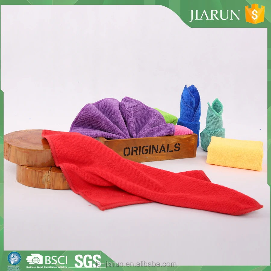 
water absorption tea towel promotion cheap microfiber kitchen towel 