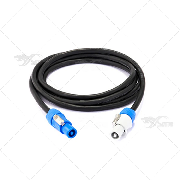 PA speaker link lead powercon in and out connector