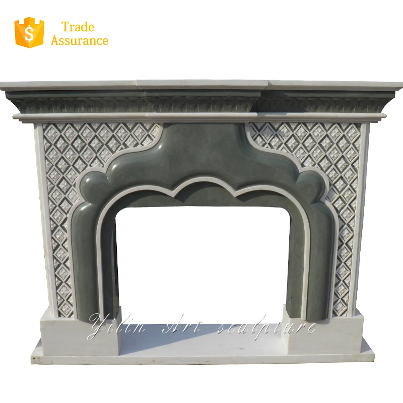 Wholesale Indoor Marble Fireplace For Sale