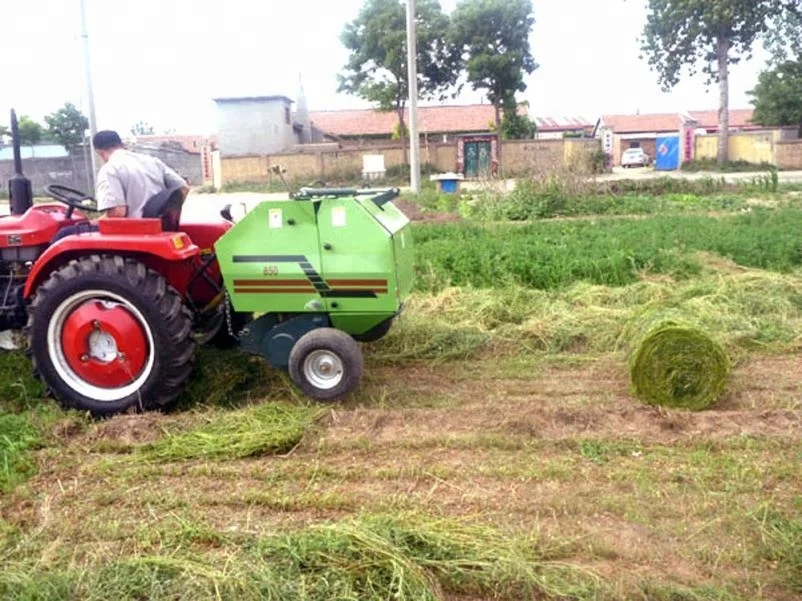 mini hay bale maker