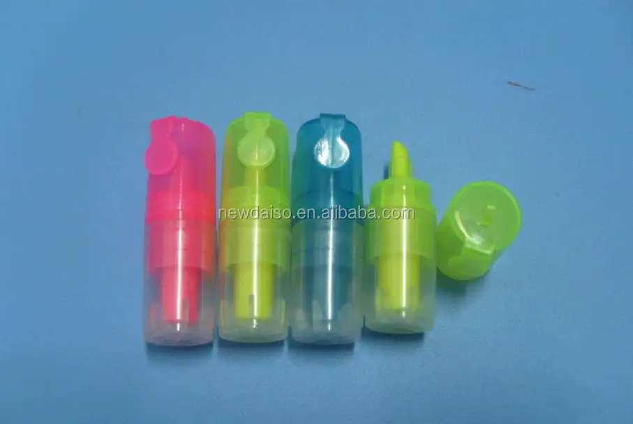 Мини-рулон баррель прозрачный Подгонянный маркер мини изюминка легко носить с собой