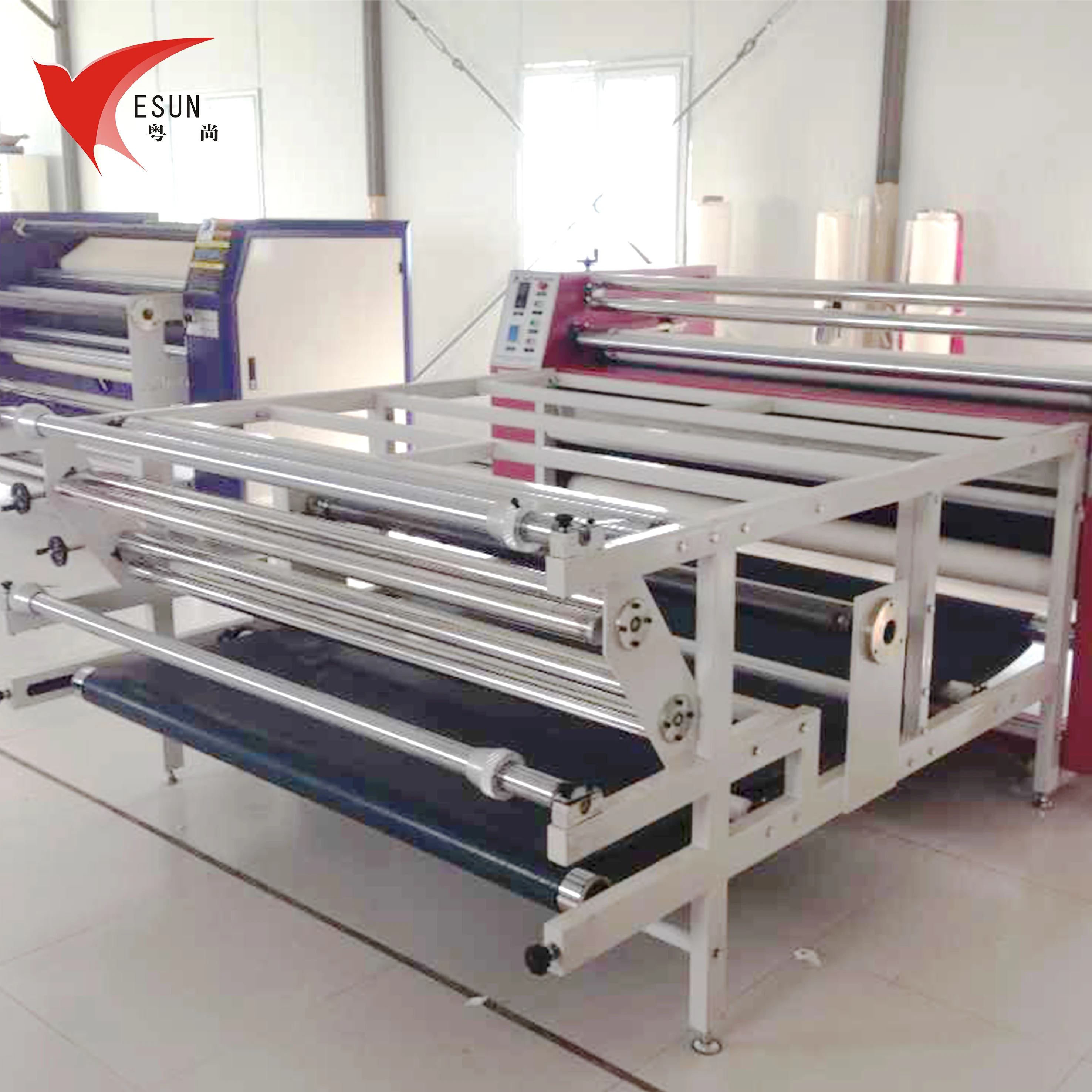 Automatic Fabric Calender Roller Sublimation Heat Press Machine