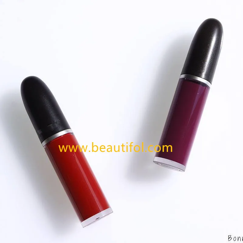 Matte liquid lipstick make your own brand lipstick high quality custom makeup case private label lipstick factory price