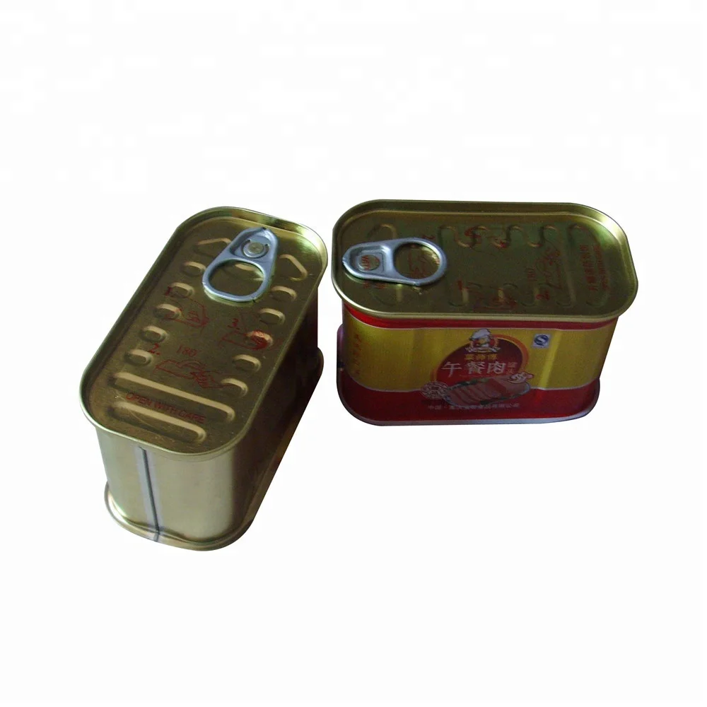 empty luncheon meat tin cans for food canning